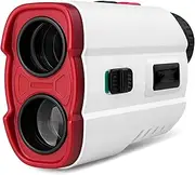 Golf Rangefinder, 600Yards 7X Magnification On/Off Slope Compensation Golf Range Finder, Flag Lock with Vibration Professional Rangefinder Golf Devices, Rechargeable, Magnetic Suction