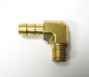 1pc Elbow Brass Barb Fitting 5/16 Hose x 1/8 Male NPT Fuel Air MettleAir 139-5A