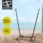 Gardeon Hammock Chair Stand Metal Frame Outdoor Heavy Duty Black