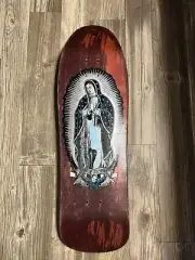Vintage Santa Cruz Jason Jesse Guadalupe Skateboard Deck