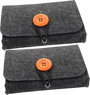[VALICLUD] Pcs Essential Oil Bag for Travel Portable Essential Oils Holder Bag Organizer for Aromatherapy Bottles