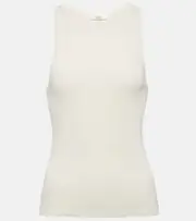 [CO] CO Ribbed silk tank top AU 16 beige