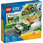 Lego City Wild Animal Rescue Missions with Truck Building Set 60353, 246 Piece