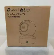 TP-Link Kasa Spot Pan Tilt Indoor Smart Security Camera, 1080p HD, White - EC70