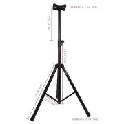 Powered Speaker Stand Audio Mount Holder Adjustable Tripod Stand Monitor Mount