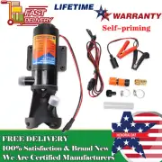 12V Portable RV Macerator Pump Sewage Pump RV Waste Processing Self-priming NEW
