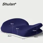 SHULAN 新款6D全包裹式美臀記憶抒壓坐墊 (星夜藍)