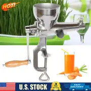 Hand Press Wheat Grass Fruit Juicing Extractor Manual Wheatgrass Juicer