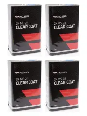 4 x Pacer 2K MS 2:1 Clear Coat High Quality 4L