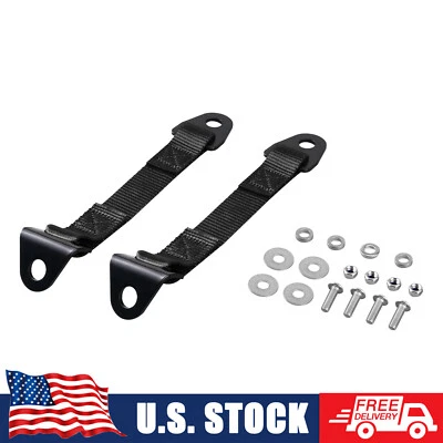 Door Straps Door Limit Check Limiter Belt Straps For Can-Am Maverick X3 2017-23