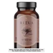 Ritua STRESS Saffron Ashwagandha LemonBalm Reishi 60 Capsules