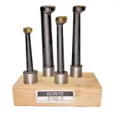 Borite 1" Shank Boring Bar Set E100-2 With E9L-2 E11L-2 E-14L-2 E18L-2 New E100