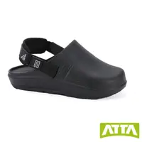 在飛比找momo購物網優惠-【ATTA】動感極彈包頭室外拖鞋-黑色(涼鞋/休閒鞋)