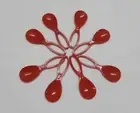 New Tupperware Baby Spoons Red Set of 8 New