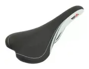 GENUINE ENDZONE VINYL BICYCLE STYLE FIXIE/MOUNTIAN SADDLE IN BLACK/WHITE.