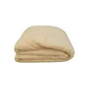 Sand Coral Fleece Soft and Warm Mattress Underlay King