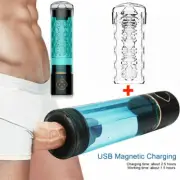 Automatic Electric Penis Extender Enlarger Water Pump Cup Vacuum for Men Trainer