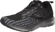 Brooks Mens Levitate 3 Running Shoe - Black/Ebony/Silver - D Sz_8.5_Black/Grey