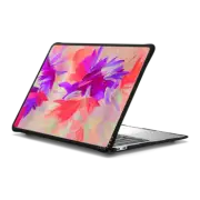 MacBook Air 13-inch (M1 / Intel) Impact Case DECONSTRUCTING THE GARDEN 3 - Pretty Pink Lavender Lilac Purple Romantic Love Floral Romance Abstract Painting Flowers Bridal Bouquet Bride Wedding Elegant