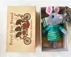 VTG-Style HARPER The Field Mouse Match Box Mice Playset NIB Foothill Toys 3-Pcs