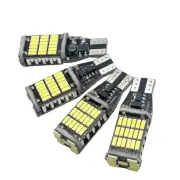 4-Pack Super BrightT15 4014 45-SMD LED Car Reverse Lights Constant Current DecodingTurning Tail Fog Lamps Automatic