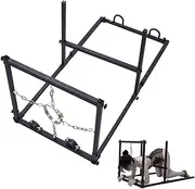 HCUDFN SM Large Bondage Frame Restraint Device With Handcuffs Ankle Cuffs Punishment Trainer Spreader Bar BDSM Sex Toys For Men Women