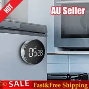 Magnetic Digital Kitchen Timer LED Countdown Cooking Work Loud Alarm StopwatchZV