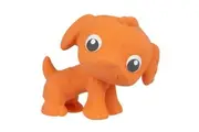 Playgro Earth Eco Play Natural Rubber Pookie Puppy Teething Baby Toy Orange 0m+
