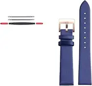 [WUTONGMU] Leather Watch Strap 18mm Silk Bracelet Fit For Omega Fit For Butterfly 428.17.36.60.04 Fit For Fossil Ladies Leather Watch Band Bracelet Accessories