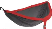NorEast Outdoors Hammock Blue Camping Single sport Lightweight Poly Tech 400 lb.