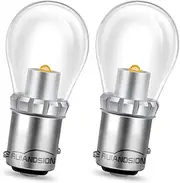 Ruiandsion 1157 LED Bulb Warm White 6-24V 7528 2057 2357 BAY15D Super Bright 2525SMD Replacement for Car Camper Trailer RV Backup Reverse Brake Signal Lights