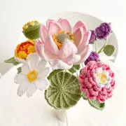 Flower Handmade Eternal Flower Hand Woven Flowers Flowers Desktop Decoration