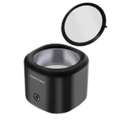 Ultrasonic Cleaner for Dentures, Invisalign, Braces, Aligners, Whitening Trays, 43kHz 180ML Portable Ultrasonic Jewelry Cleaner Ultrasonic Retainer Cl