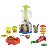 Play-Doh Swirlin' Smoothies Toy Blender Playset, Play Kitchen Appliance Set, Ki