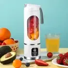 Portable 450ML Mixer Rechargeable USB Fruit Blender Juicer Shaker Bottle