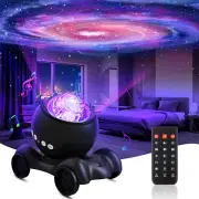 Galaxy Projector with Bluetooth Speaker - Starry Night Light for Relaxation & Pa