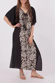 Long Panel Kaftan--JJ-GT39