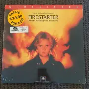 Firestarter (Laserdisc) Widescreen - Stephen King, Drew Barrymore. New. Sealed.