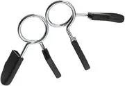 2X 25mm Standard Barbell Dumbbell Lock Clamps Spring Collar Clip Weight Bar Gym