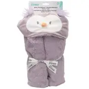 Baby Gund Quinn Owl Hooded Plush Blanket 40X23 Soft Lovey For Babies