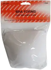 [Nortexx] 36-inch Bra Form Soft Moulded Cups, White