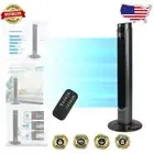 Quiet 36-Inch Black Tower Fan - LED Display, Timer & 3 Cooling Modes for Comfort