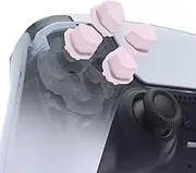eXtremeRate Ergonomic Split Dpad Buttons (SDP Buttons) for PS5 Controller, Cherry Blossoms Pink Independent Dpad Direction Buttons for PS5, for PS4 All Model Controller