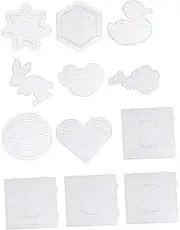 ifundom DIY Craft Fuse Spelling Beanie Toy Set 12pcs Kit for Boys and Girls Promotes Creativity Learning Random Style