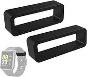 [Generic] Watch Band Holder | 2 Pack Magic Band Clips Band Holder - Replacement Watch Strap Loops, Watch Strap Holder, Watch Accessories for Women, Men, Kids