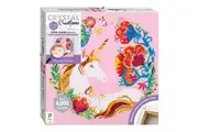 Art Maker Crystal Creations Canvas: Unicorn Dreams Activity Kit Craft 14y+