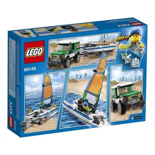 請先看內文 LEGO 樂高 60149 4x4越野車和雙體帆船 城市系列