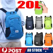 20L Lightweight Portable Foldable Backpack Waterproof Backpack Folding Bag