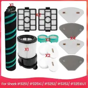 Shark IP3251 IP3251C IP3252 IP3251EUT Vacuum Cleaner Parts - Roller Brush, Filter, Cotton Base Station As Shown