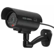 IR Bullet Dummy Fake Surveillance Security Camera CCTV with Record Light